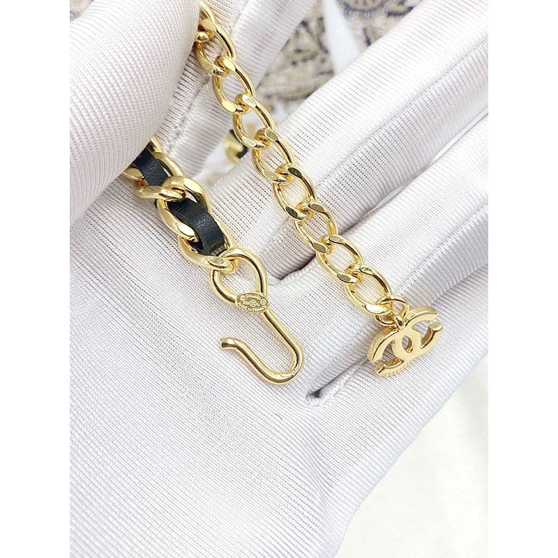 18K  Chanel 1995 Rhinestone Necklace