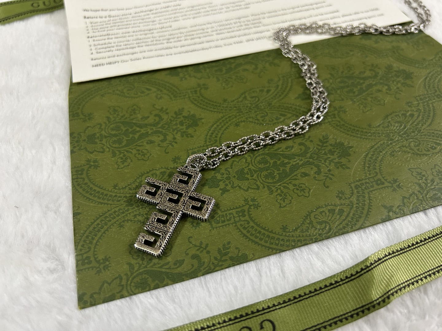 Double Gucci Necklace