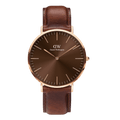 DW Classic St Mawes Amber Rose Gold Watch