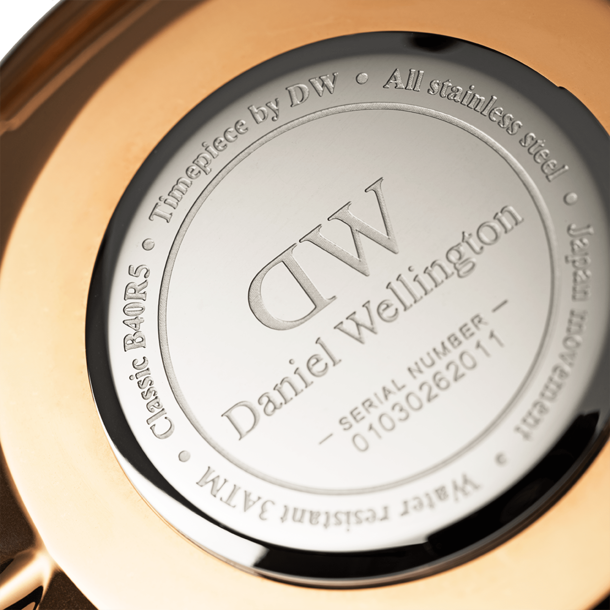 DW Classic Sheffield Rose Gold Watch