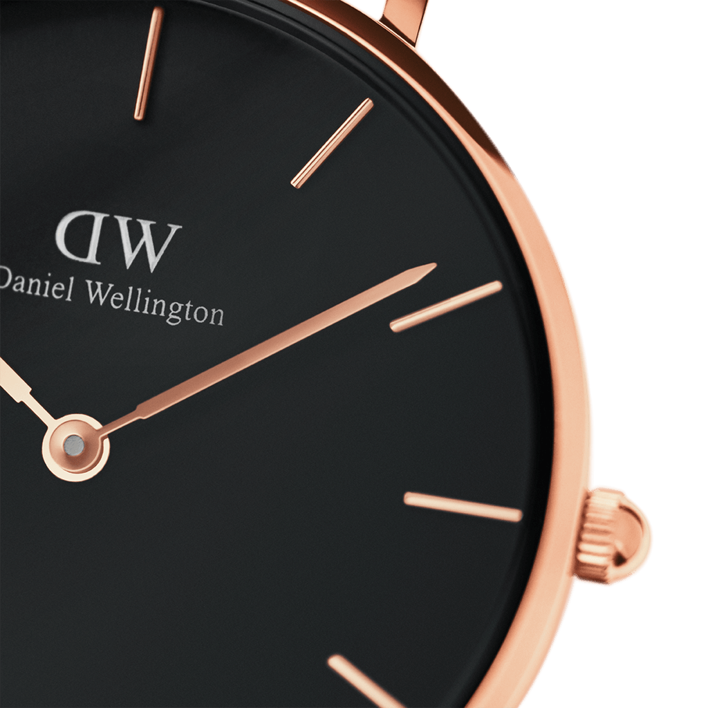 DW Petite Ashfield Rose Gold Watch