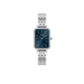 DW Quadro Lumine Bezel 5-Link Arctic Silver Watch
