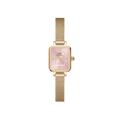 DW Quadro Mini Evergold Blush Watch