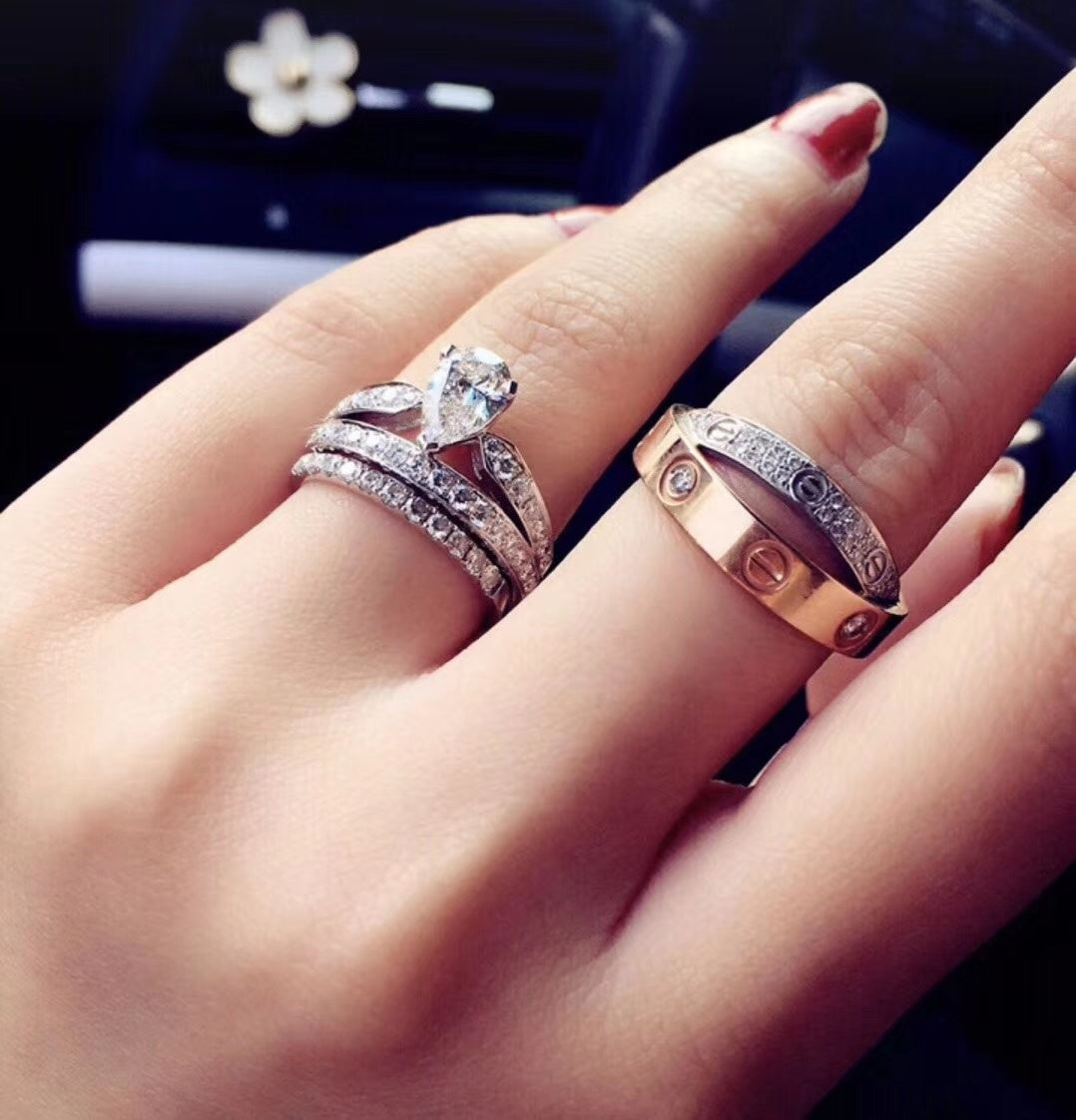 18K Josephine Engagement Ring